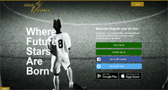Desktop Screenshot of goldcleats.com